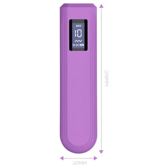 Engily Ross Whim - vibrator digital cu acumulator (mov)