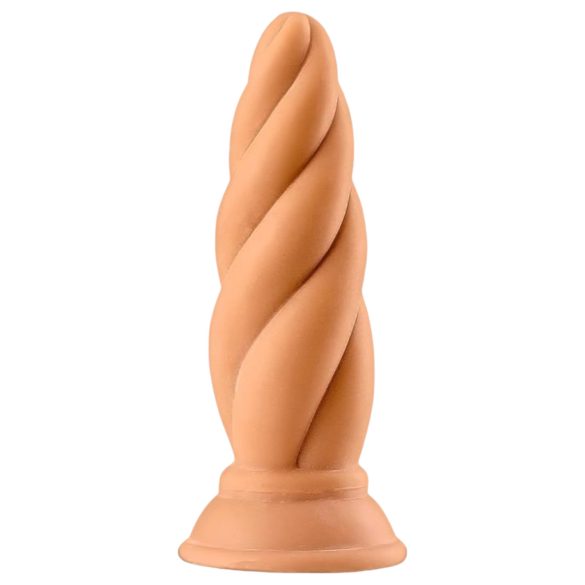 Max & Co Felix - plug anal spiralat - 15cm - culoare naturală