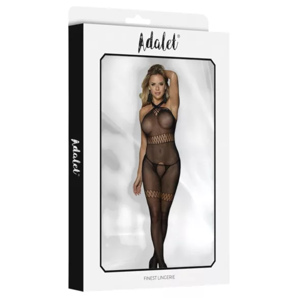 Adalet Kona - body din plasă deschis - negru