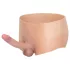 INTOYOU - dildo realist cu ham - silicon natur