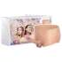 INTOYOU - dildo realist cu ham - silicon natur