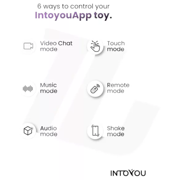 INTOYOU - inel penis și testicule cu vibrații inteligent - silicon albastru