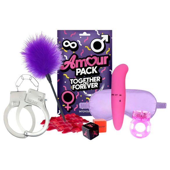 Amour Pack Together - set pentru începători cu vibrator - 7 piese