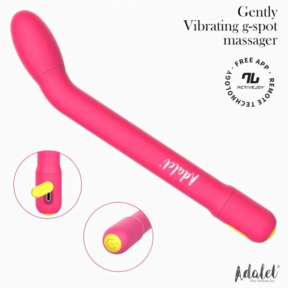 Adalet Gently - vibrator inteligent punct G și prostată - roz