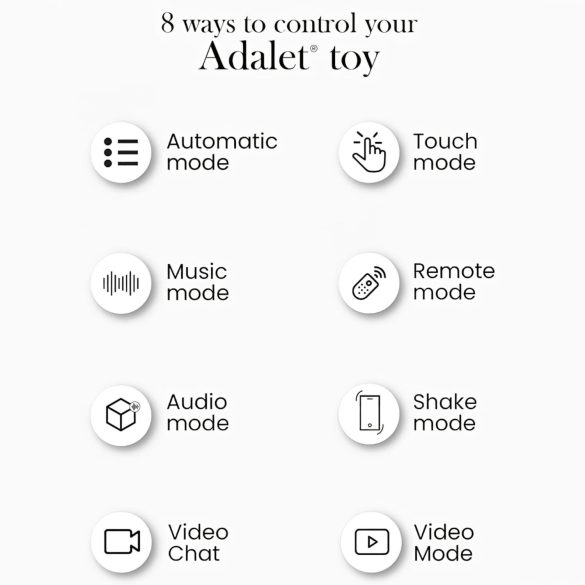 Adalet Gently - vibrator inteligent punct G și prostată - roz