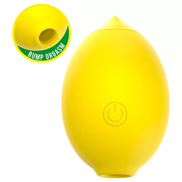 Engily Ross Lemon - vibrator clitoridian ondulat cu aer, cu lămâie (galben)