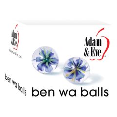 Adam & Eve - Ben Wa Glass Orgasm Balls (transparente)