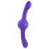Evolved - vibrator dublu cu vibrații intense, reîncărcabil - mov