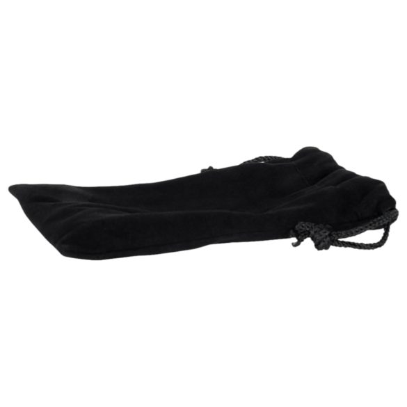 Evolved Black Gem - set dopuri anale metalice - piatră neagră - argintiu