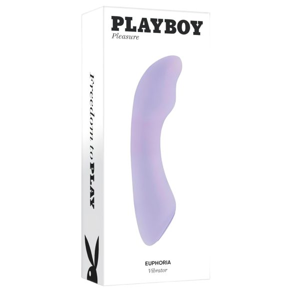 Playboy Euphoria - vibrator G-spot reîncărcabil, rezistent la apă (mov)