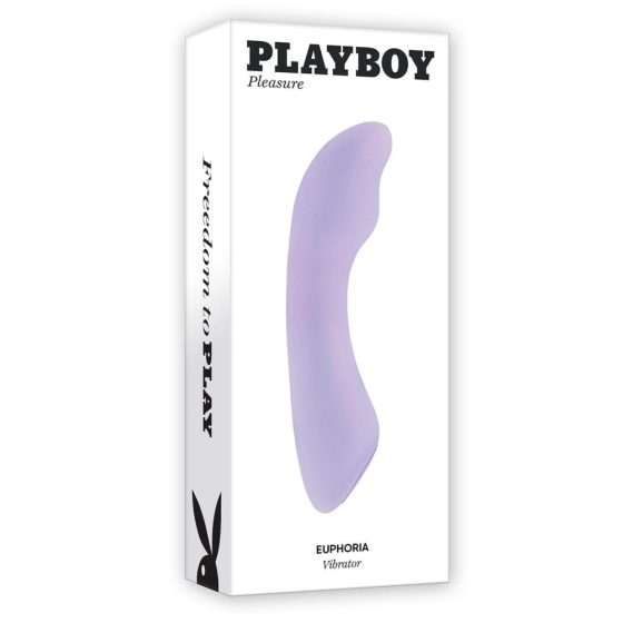 Playboy Euphoria - vibrator pentru punctul G, rezistent la apă, cu acumulator (mov)