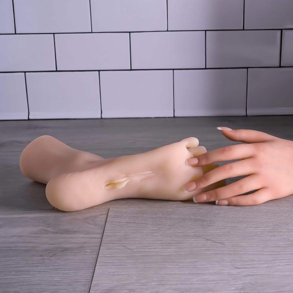 Zero Tolerance - vagină realistă în formă de picior - silicon natur