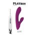 Playboy Bitty Bunny - vibrator cu braț clitoridian reîncărcabil (roz)