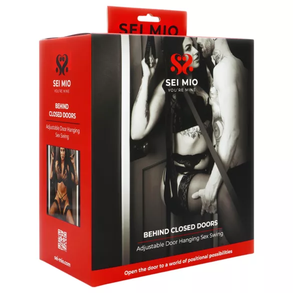 Sei Mio - leagăn erotic pentru ușă - negru