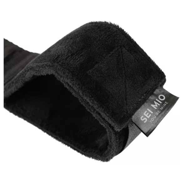 Sei Mio - bară de întindere cu manșetă (negru)