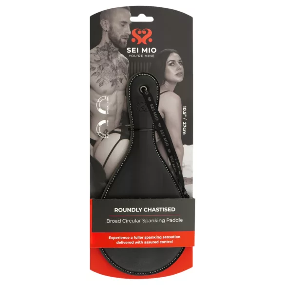 Sei Mio - paletă de bătaie rotundă - negru