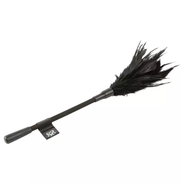 Sei Mio - accesoriu de mângâiere cu pene - negru