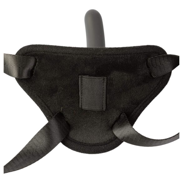 Sei Mio - dildo cu ham pentru strap-on - 12,5 cm - negru