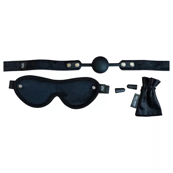 Sei Mio - Set BDSM avansat - negru