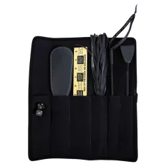 Sei Mio - set accesorii BDSM - 5 piese - negru