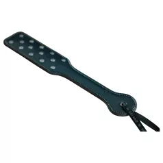 Sei Mio - paddle cu nituri metalice - piele neagră