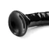 Hosed Anal Snake 19 - dildo anal cu ventuză - negru