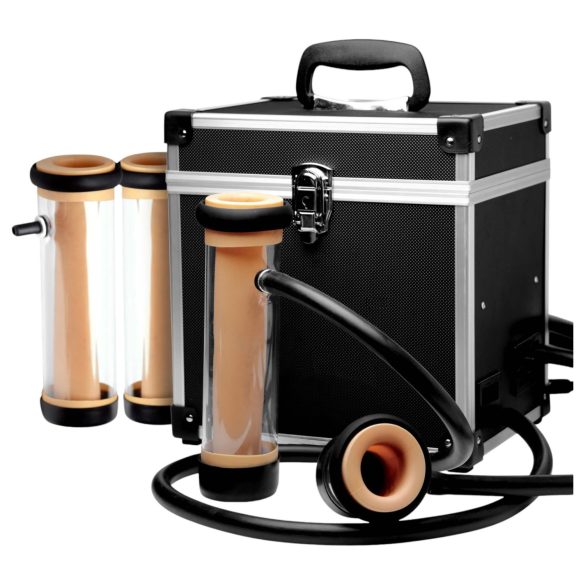 The Super Milker - masturbator automat deluxe (negru)