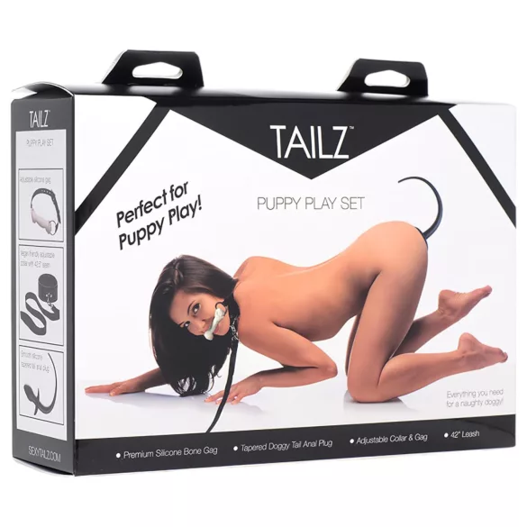 TAILZ Puppy Player Set - set dildo anal (4 piese)