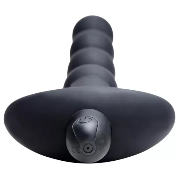 Bang! - vibrator anal reîncărcabil cu telecomandă (negru)