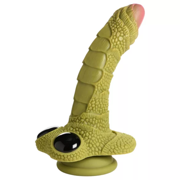 Creature Cocks - dildo creatură din mlaștină - silicon verde