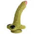 Creature Cocks - dildo creatură din mlaștină - silicon verde
