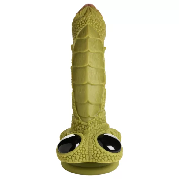 Creature Cocks - dildo creatură din mlaștină - silicon verde