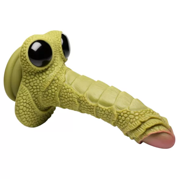 Creature Cocks - dildo creatură din mlaștină - silicon verde