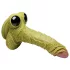 Creature Cocks - dildo creatură din mlaștină - silicon verde