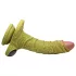 Creature Cocks - dildo creatură din mlaștină - silicon verde