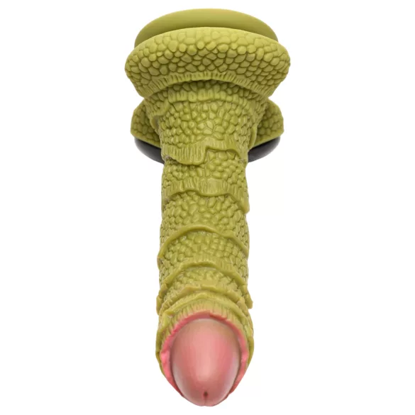Creature Cocks - dildo creatură din mlaștină - silicon verde