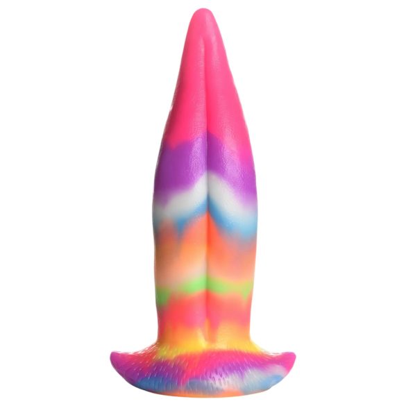 Dildou cu limbă fosforescentă - 21cm