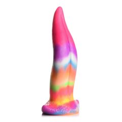   Creature Cocks Limba - dildo de silicon luminos - 21cm (curcubeu)