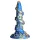 Creature Cocks Kraken - dildo tentacul cu spirală - 21cm - auriu-albastru