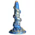Creature Cocks Kraken - dildo tentacul cu spirală - 21cm - auriu-albastru