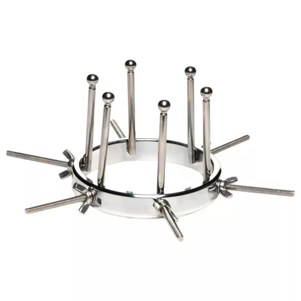 XR Brands Oculus - dilatator anal inoxidabil - oțel inoxidabil argintiu