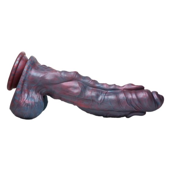 Creature Cocks Hydra - vibrator din silicon - 27 cm (violet)