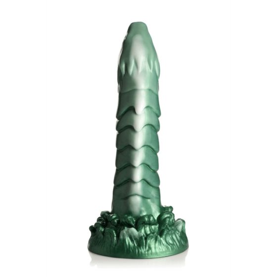 Creature Cocks Cockness Monster - dildo de silicon cu ventuză (verde)