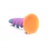 Creature Cocks Moon Rider - dildo unicorn strălucitor - mov-roz