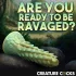 Creature Cocks - dildo stegosaurus - silicon - 20cm - verde