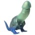 Creature Cocks - dildo dinozaur - silicon verde