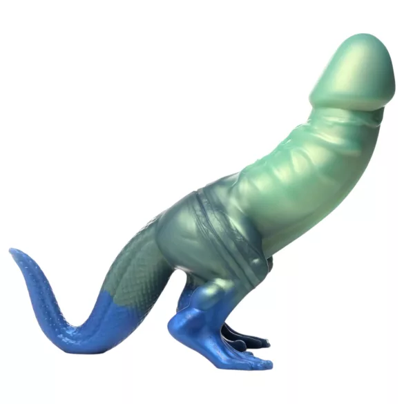 Creature Cocks - dildo dinozaur - silicon verde