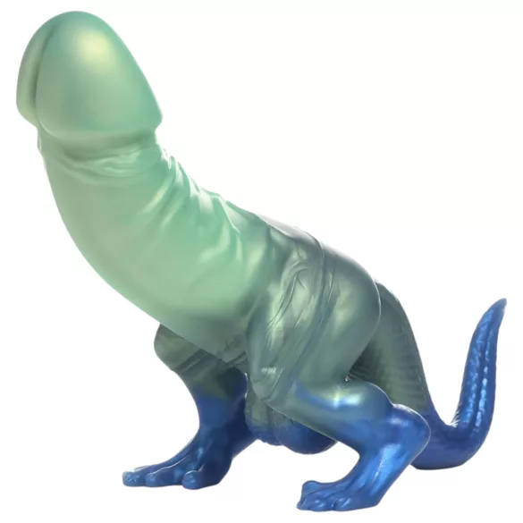 Creature Cocks - dildo dinozaur - silicon verde