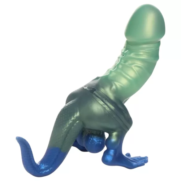 Creature Cocks - dildo dinozaur - silicon verde