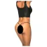 Mapalé - tanga micro lucios - negru - M/L